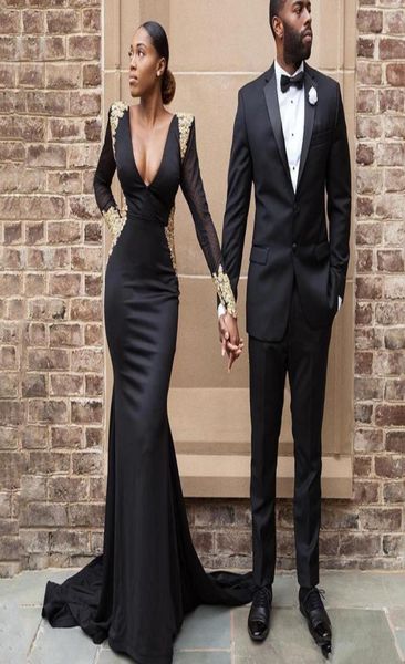 2020 african arabic black v neck mermaid prom dresses long sleeves backless evening party gowns dubai vestido de festa5264881
2020 african arabic black v neck mermaid prom dresses long sleeves backless evening party gowns dubai vestido de festa5264881