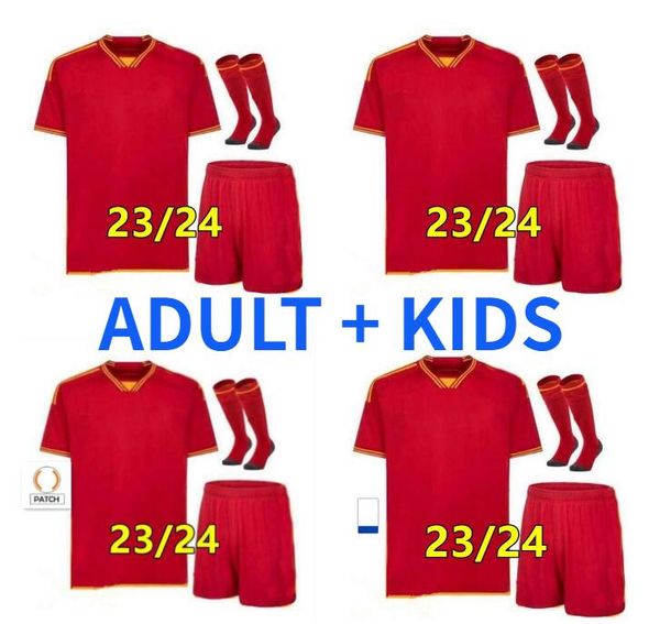 23 24 dybala romas soccer jerseys maglia pellegrini belotti celik abraham 2023 2024 football shirts mancini kumbulla men kids kit el shaaraw, Black;yellow
23 24 dybala romas soccer jerseys maglia pellegrini belotti celik abraham 2023 2024 football shirts mancini kumbulla men kids kit el shaaraw, Black;yellow