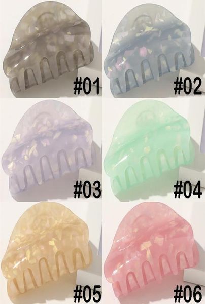 6 color marble colorful girls hair pins crab claw clamp women barrettes acrylic hair clips hair accessories headwear2945335, Slivery;white
6 color marble colorful girls hair pins crab claw clamp women barrettes acrylic hair clips hair accessories headwear2945335, Slivery;white