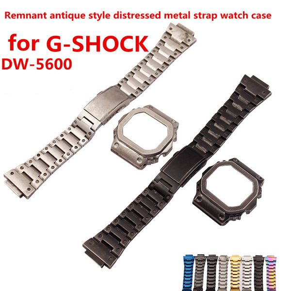 watch bands stainless steel metal case strap for dw-5600 gw-5035 gw-b5600 dw-5600e dw-5600 dw-5600hr dw-5600luc-1 gw-5000 gwx-5600 230718, Black;brown
watch bands stainless steel metal case strap for dw-5600 gw-5035 gw-b5600 dw-5600e dw-5600 dw-5600hr dw-5600luc-1 gw-5000 gwx-5600 230718, Black;brown