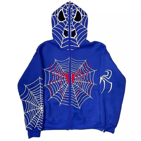 street hoodie spider web red zip hoodie grunge plus size sweatshirt gothic harajuku men's jacket, Black
street hoodie spider web red zip hoodie grunge plus size sweatshirt gothic harajuku men's jacket, Black