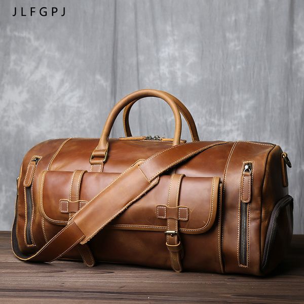 duffel bags retro leather travel bag men's large-capacity first layer cowhide single shoulder messenger outdoor luggage backpack 230719
duffel bags retro leather travel bag men's large-capacity first layer cowhide single shoulder messenger outdoor luggage backpack 230719