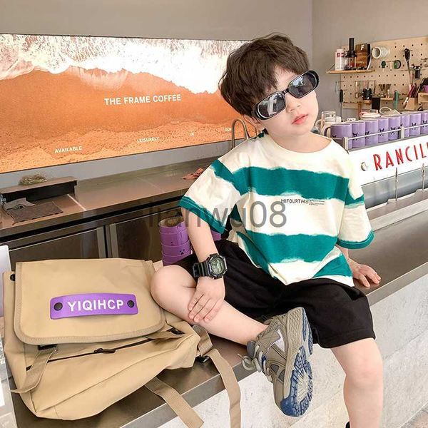 t-shirts summer fashion striped loose tees boys cotton casual allmatch t shirts x0719, Blue
t-shirts summer fashion striped loose tees boys cotton casual allmatch t shirts x0719, Blue