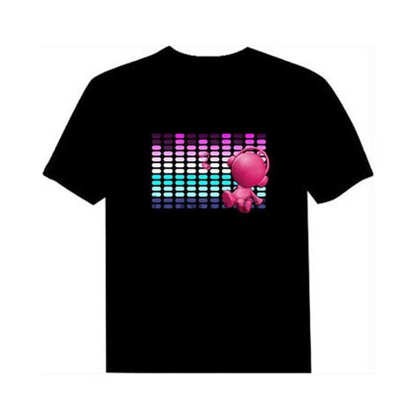 t-shirts led t shirt for kids party music dj sound activated boys girls led tshirt light up and down kid's glowing x0719, Blue
t-shirts led t shirt for kids party music dj sound activated boys girls led tshirt light up and down kid's glowing x0719, Blue