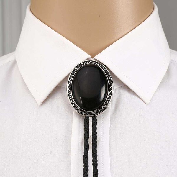 bolo ties oval shape black agateoxny bolo tie for man indian cowboy western cowgirl leather rope zinc alloy necktie wave side hkd230719, Red
bolo ties oval shape black agateoxny bolo tie for man indian cowboy western cowgirl leather rope zinc alloy necktie wave side hkd230719, Red