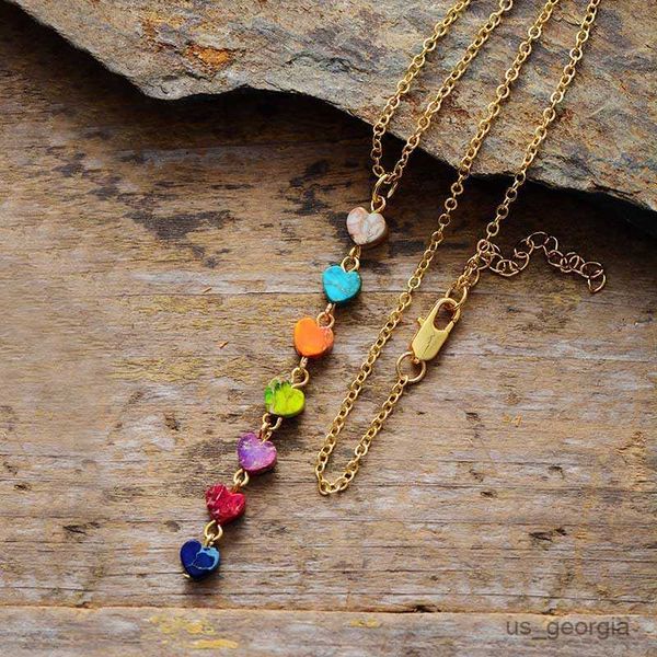 pendant necklaces high end natural stones chakra gold plated chain heart pendant necklace minimalist women spiritual layered jewelry r230719, Silver
pendant necklaces high end natural stones chakra gold plated chain heart pendant necklace minimalist women spiritual layered jewelry r230719, Silver
