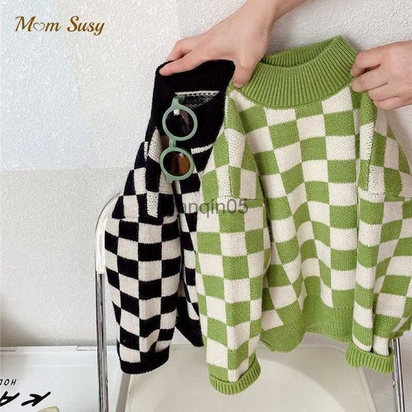 pullover fashion baby girl boy chessboard sweater spring autumn winter child knitted plaid pullover baby clothes 1-7y hkd230719, Blue
pullover fashion baby girl boy chessboard sweater spring autumn winter child knitted plaid pullover baby clothes 1-7y hkd230719, Blue