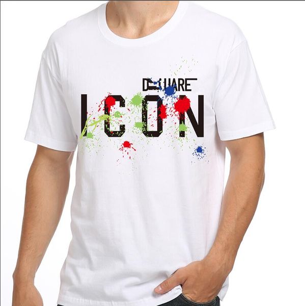 icon mens printed shirts t shirts brand classic fashion trend for simple street short sleeve q 931, White;black
icon mens printed shirts t shirts brand classic fashion trend for simple street short sleeve q 931, White;black