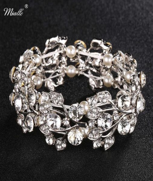 miallo rhinestone alloy bracelets bangles fashion wedding women jewelry accessories bride bangles q07177880737, Black
miallo rhinestone alloy bracelets bangles fashion wedding women jewelry accessories bride bangles q07177880737, Black