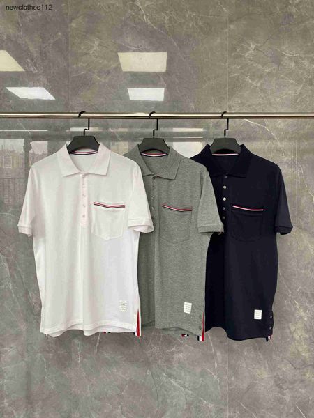 brand direct 23sstb pocket colorful stripe polo short sleeve leisure breathable fashion brand short sleeve, White;black
brand direct 23sstb pocket colorful stripe polo short sleeve leisure breathable fashion brand short sleeve, White;black