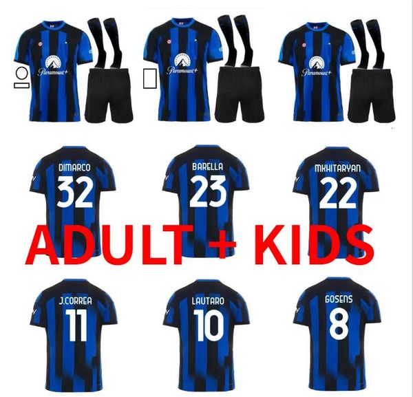 23 24 lautaro j.correa inters soccer jersey barella lukaku milans acerbi away dzeko gosens uniforms football shirt asllani bellanova 2023 20, Black
23 24 lautaro j.correa inters soccer jersey barella lukaku milans acerbi away dzeko gosens uniforms football shirt asllani bellanova 2023 20, Black