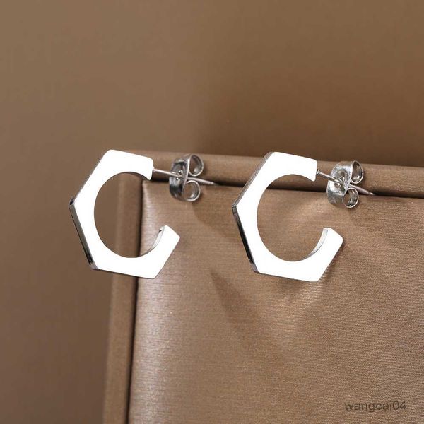 charm stainless steel earrings trend geometric hexagons hip hop fashion hoop earrings for women jewelry wedding friend gifts r230719, Golden
charm stainless steel earrings trend geometric hexagons hip hop fashion hoop earrings for women jewelry wedding friend gifts r230719, Golden