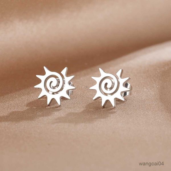 charm stainless steel earrings anime spiral sun design hip hop trend fine fashion stud earrings for women jewelry party male gift r230719, Golden
charm stainless steel earrings anime spiral sun design hip hop trend fine fashion stud earrings for women jewelry party male gift r230719, Golden