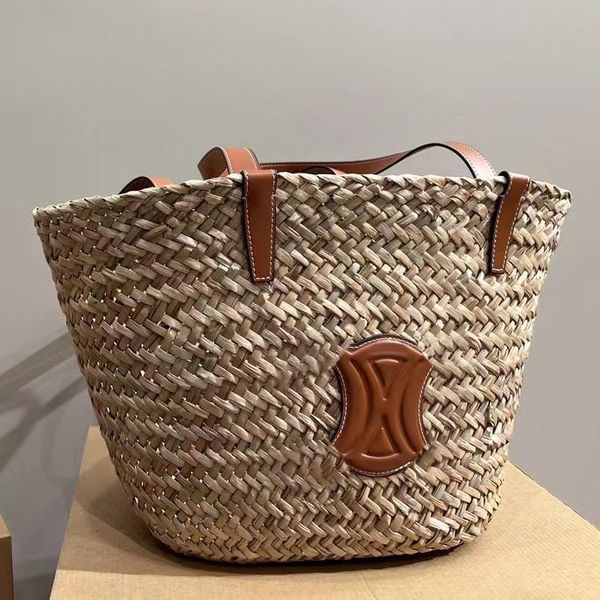 luxurys totes straw weave bucket shoulder bags mens classic gym basket bag designer raffia cross body summer hand bag triomphe womens clutch
luxurys totes straw weave bucket shoulder bags mens classic gym basket bag designer raffia cross body summer hand bag triomphe womens clutch