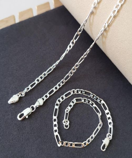 pure silver 925 jewelery sets for men 4mm figaro chain bracelet necklace man039s jewelry 2pcs sets accesories party gifts9417587
pure silver 925 jewelery sets for men 4mm figaro chain bracelet necklace man039s jewelry 2pcs sets accesories party gifts9417587