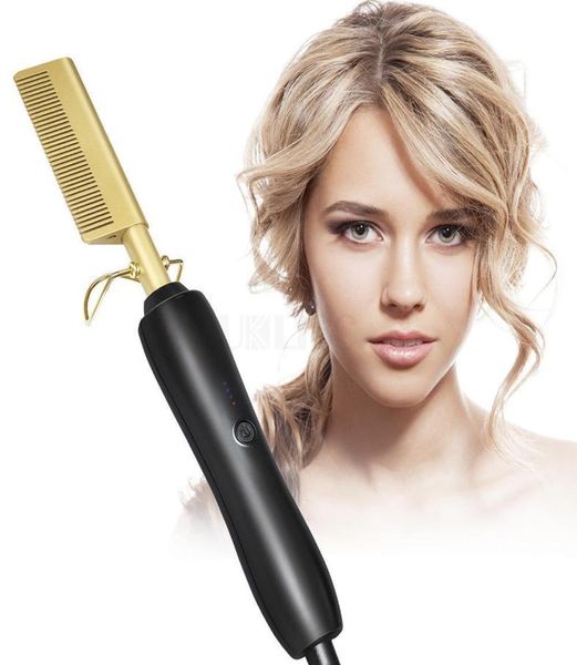hair straighteners straightener electric straightening comb heating straight styler corrugation curling iron curler 2210267372612, Black
hair straighteners straightener electric straightening comb heating straight styler corrugation curling iron curler 2210267372612, Black