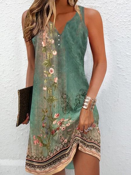 basic casual dresse's dresses summer fashion stitching v neck loose bohemian vacation woman sleeveless vestidos 2023 230718, Black;gray
basic casual dresse's dresses summer fashion stitching v neck loose bohemian vacation woman sleeveless vestidos 2023 230718, Black;gray
