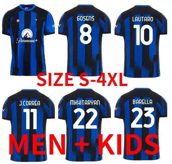 23 24 barella lautaro dzeko soccer jerseys inters brahim milan godin brozovic j.correa calhanoglu vidal eriksen sensi de vrij football shirt, Black;yellow
23 24 barella lautaro dzeko soccer jerseys inters brahim milan godin brozovic j.correa calhanoglu vidal eriksen sensi de vrij football shirt, Black;yellow