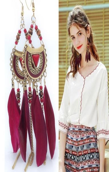 accessories bohemian tassel feather earrings beach wind earrings for seaside holiday7435819, Golden
accessories bohemian tassel feather earrings beach wind earrings for seaside holiday7435819, Golden