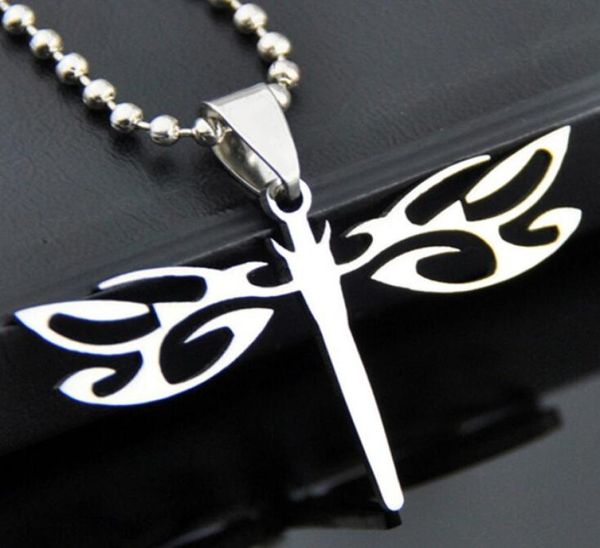 fashion men and women stainless steel hollow dragonfly pendant titanium jewelry choice bead necklace leather rope cross chain8049814, Silver
fashion men and women stainless steel hollow dragonfly pendant titanium jewelry choice bead necklace leather rope cross chain8049814, Silver