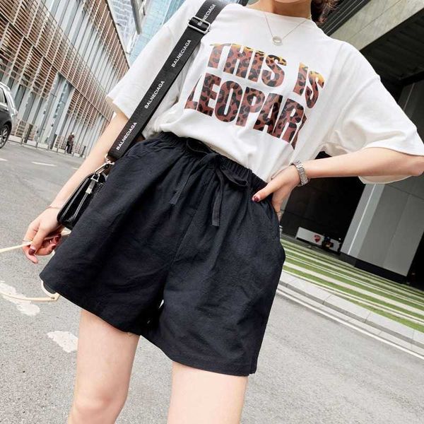 women's shorts summer cotton linen shorts women's sports shorts solid high waist black shorts woman fashion plus size casual basic, White;black
women's shorts summer cotton linen shorts women's sports shorts solid high waist black shorts woman fashion plus size casual basic, White;black