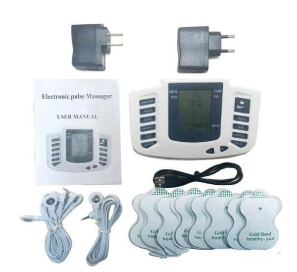 electrical stimulator full body relax muscle therapy massager massage pulse tens acupuncture health care machine 16 pads2614359
electrical stimulator full body relax muscle therapy massager massage pulse tens acupuncture health care machine 16 pads2614359