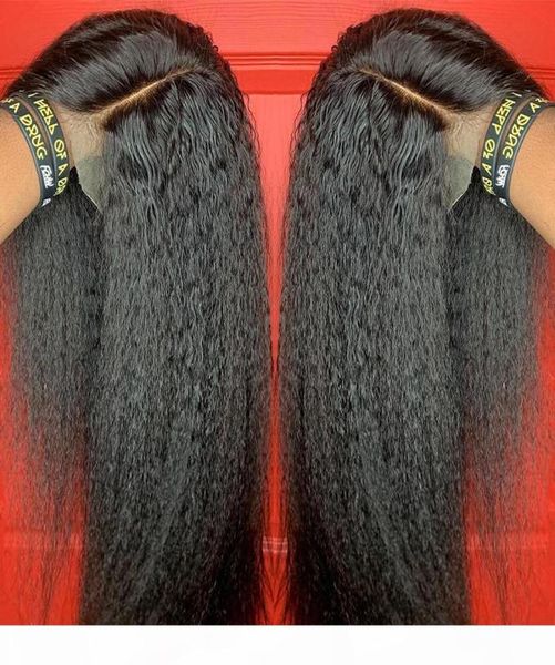 kinky straight wig 13x4 lace front human hair wigs for women pre plucked with baby hair brazilian remy italian yaki human wig9663118, Black;brown
kinky straight wig 13x4 lace front human hair wigs for women pre plucked with baby hair brazilian remy italian yaki human wig9663118, Black;brown