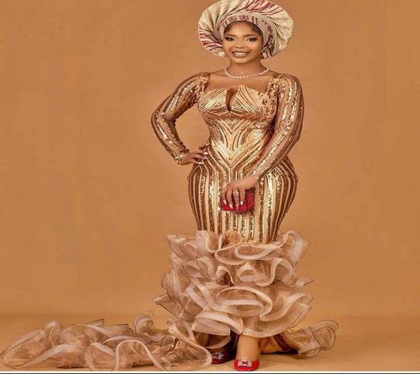 2021 plus size arabic aso ebi mermaid gold sparkly prom dresses long sleeves sequined evening formal party second reception gowns 5233165, Black
2021 plus size arabic aso ebi mermaid gold sparkly prom dresses long sleeves sequined evening formal party second reception gowns 5233165, Black