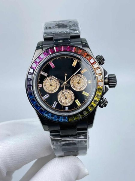 40mm automatic mens watches black stainless steel strap mechanical movement diamond iced out waterproof man watch sports designer men wristw, Slivery;golden
40mm automatic mens watches black stainless steel strap mechanical movement diamond iced out waterproof man watch sports designer men wristw, Slivery;golden
