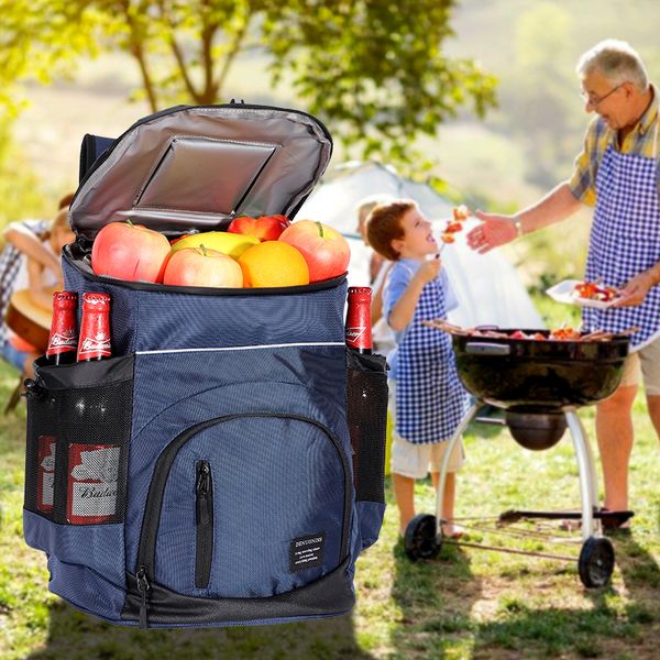 denuoniss 33l cooler bag soft large 36 cans thermal backpack insulated bag travel beach beer leak-proof food storage bag e packs/isothermic
denuoniss 33l cooler bag soft large 36 cans thermal backpack insulated bag travel beach beer leak-proof food storage bag e packs/isothermic