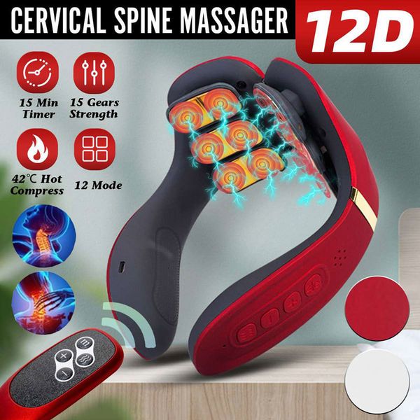 other massage items heating12 heads back and neck massager 15 gears electric instrument for relieve cervical spondylosis 230718
other massage items heating12 heads back and neck massager 15 gears electric instrument for relieve cervical spondylosis 230718