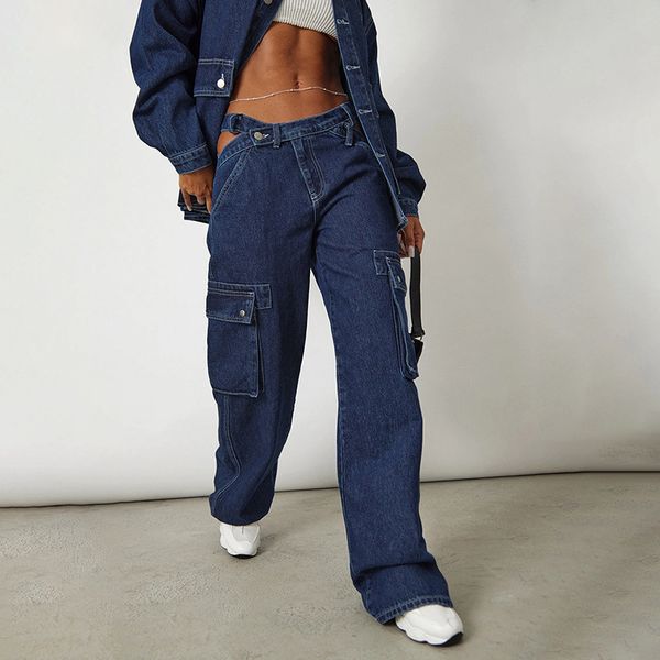 women s shorts ins american street hip hop personalized belt with hollow out irregular large pocket decoration washed straight leg jeans 230, White;black
women s shorts ins american street hip hop personalized belt with hollow out irregular large pocket decoration washed straight leg jeans 230, White;black