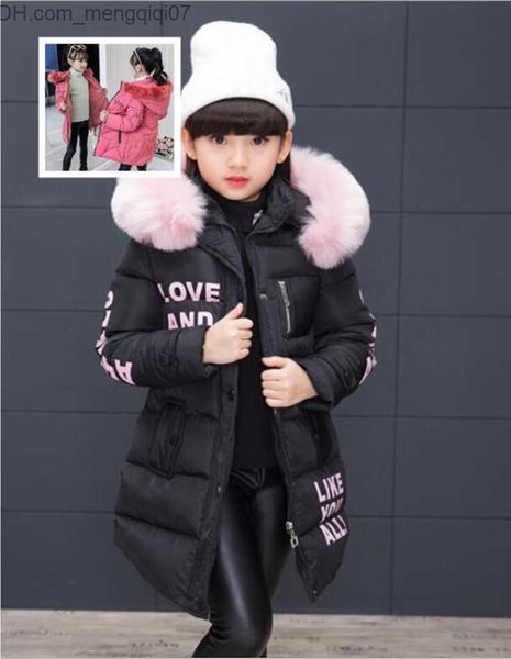 down coat new children's clothing girls' warm apron jacket winter thickened parka fashion fur collar children's coat jacket z, Blue;gray
down coat new children's clothing girls' warm apron jacket winter thickened parka fashion fur collar children's coat jacket z, Blue;gray