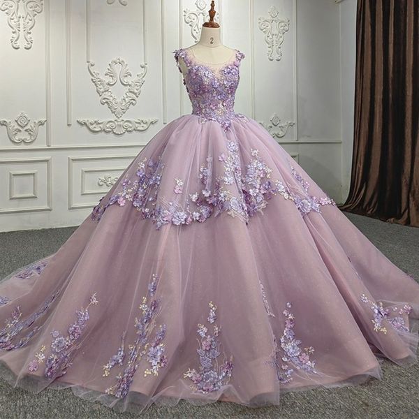 luxury lavender sleeveless quinceanera dresses ball gown sweet appliques 3dflower gowns sweep train vestidos de 15 anos, Blue;red
luxury lavender sleeveless quinceanera dresses ball gown sweet appliques 3dflower gowns sweep train vestidos de 15 anos, Blue;red