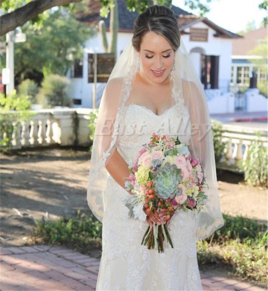 bridal veils one layer lace wedding veil fingertip length in white champagne ivory2838191, Black
bridal veils one layer lace wedding veil fingertip length in white champagne ivory2838191, Black