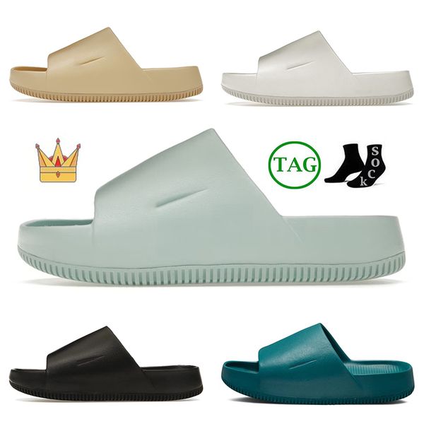 calm slides designer sandals summer flats slippers seasame sail white black geode teal jade ice mens flip flops slide luxurys beach sandal f
calm slides designer sandals summer flats slippers seasame sail white black geode teal jade ice mens flip flops slide luxurys beach sandal f