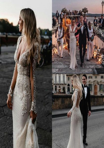 2021 mermaid wedding dresses v neck long sleeves lace appliques bridal gowns custom made backless sweep train beach robe de soiree8193843, White
2021 mermaid wedding dresses v neck long sleeves lace appliques bridal gowns custom made backless sweep train beach robe de soiree8193843, White