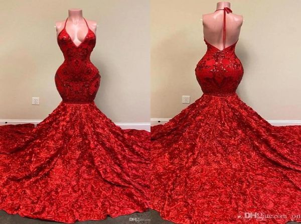 2022 backless red prom dresses halter deep v neck lace appliques mermaid evening dress rose ruffles special occasion party go5098244, Black
2022 backless red prom dresses halter deep v neck lace appliques mermaid evening dress rose ruffles special occasion party go5098244, Black