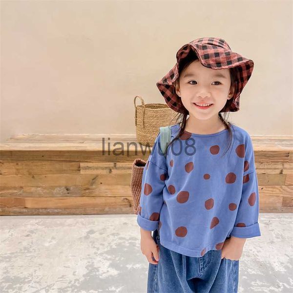 t-shirts 2022 spring kids clothes baby boys and girls polka dot long sleeve base t shirts x0719, Blue
t-shirts 2022 spring kids clothes baby boys and girls polka dot long sleeve base t shirts x0719, Blue
