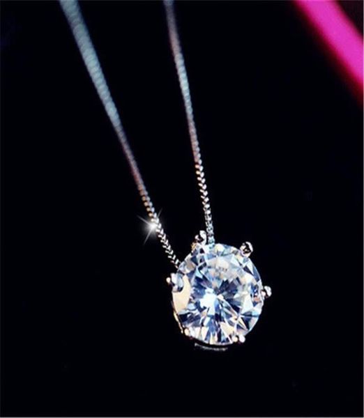 women trendy simple choker crystal pendants necklace shine rhinestone silver color chain jewelry whole1477905
women trendy simple choker crystal pendants necklace shine rhinestone silver color chain jewelry whole1477905