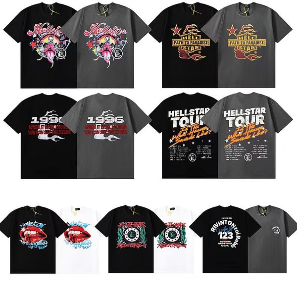 men's t-shirts 2023 hellstar shirt short sleeve tee men women streetwear hip hop fashion t shirt hell star, White;black
men's t-shirts 2023 hellstar shirt short sleeve tee men women streetwear hip hop fashion t shirt hell star, White;black