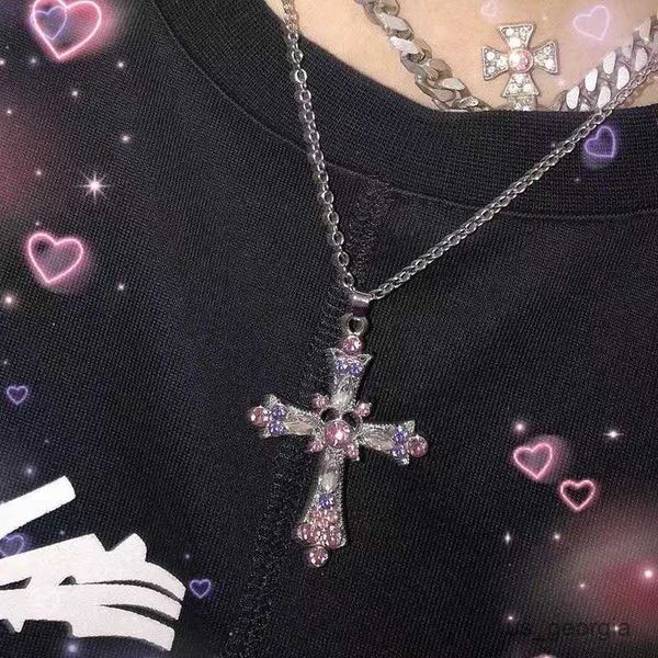 pendant necklaces pink cross necklace purple zircon pendant necklace grunge heart cross necklace for women jewelry accessories r230719, Silver
pendant necklaces pink cross necklace purple zircon pendant necklace grunge heart cross necklace for women jewelry accessories r230719, Silver