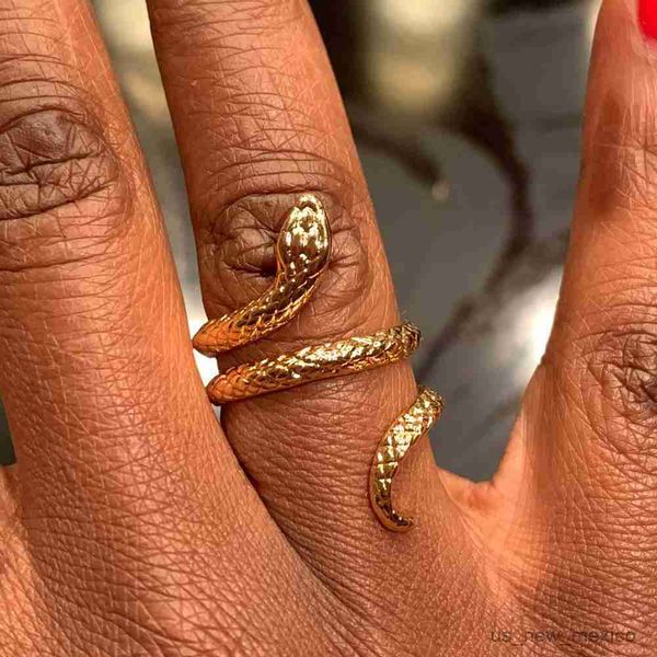 band rings snake rings for women men punk hip hop open adjustable gold plated ring stainless steel zircon jewelry homme r230719, Silver
band rings snake rings for women men punk hip hop open adjustable gold plated ring stainless steel zircon jewelry homme r230719, Silver