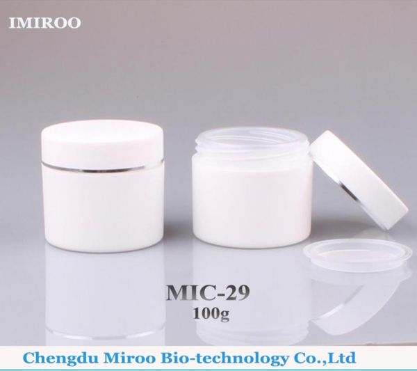 20 sets 100g 100ml pp white double wall cosmetic cream jar white wide mouth jar with silver ring cap3468274
20 sets 100g 100ml pp white double wall cosmetic cream jar white wide mouth jar with silver ring cap3468274