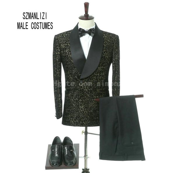 elegant brand 2017 custom made slim fit gold tuxedo shawl lapel double breasted velvet blazer suit partypromgroom wedding suits 9956615, Black;gray
elegant brand 2017 custom made slim fit gold tuxedo shawl lapel double breasted velvet blazer suit partypromgroom wedding suits 9956615, Black;gray