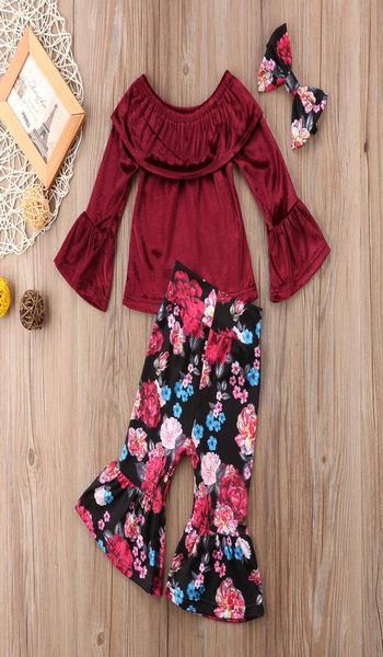 fashion baby girl off shoulder lower bowknot bellbottomsbowknot 3pcs set oufit kids girls clothing toddler fashion boutique 5829602, White
fashion baby girl off shoulder lower bowknot bellbottomsbowknot 3pcs set oufit kids girls clothing toddler fashion boutique 5829602, White