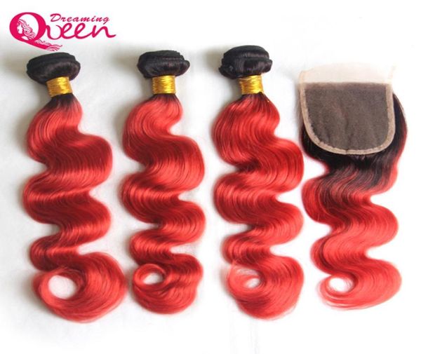 t1b red body wave ombre brazilian virgin human hair weave extenions 3 bundles with 4x4 bleached knots lace closure with baby hair4091694, Black;brown
t1b red body wave ombre brazilian virgin human hair weave extenions 3 bundles with 4x4 bleached knots lace closure with baby hair4091694, Black;brown