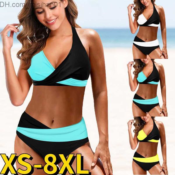 women's swimwear 2022 women's high waist swimwear fashion new design printed swimwear two piece bikini set summer fashion comforta, White;black
women's swimwear 2022 women's high waist swimwear fashion new design printed swimwear two piece bikini set summer fashion comforta, White;black