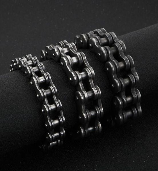 18mm 22mm large heavy men039s black biker motorcycle chain bracelet punk hiphop cool brush black 316l stainless steel bicycle b6914583, Golden;silver
18mm 22mm large heavy men039s black biker motorcycle chain bracelet punk hiphop cool brush black 316l stainless steel bicycle b6914583, Golden;silver