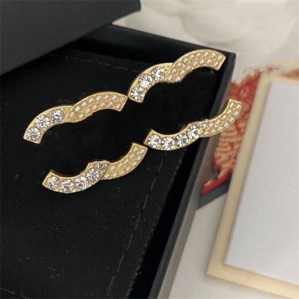 designer simple earrings ccity luxury stud women jewelry gold drop earring woman ohrringe with box 6463, Golden;silver
designer simple earrings ccity luxury stud women jewelry gold drop earring woman ohrringe with box 6463, Golden;silver